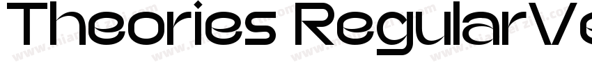 Theories RegularVers字体转换